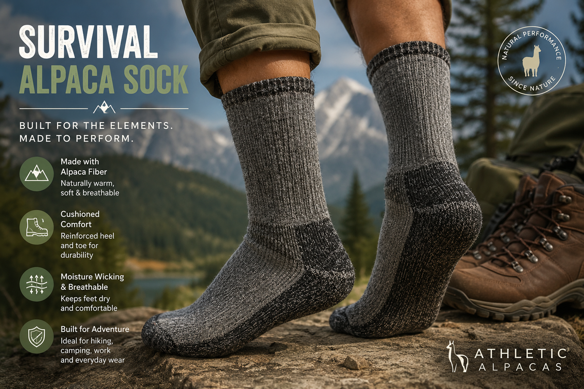 Survival Alpaca Sock